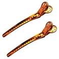 thumbnail image 1 of 2 PACK Coupe-Cheveux L-Clips pour Salons de Coiffure et Stylistes (Or), 1 of 2