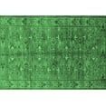 thumbnail image 1 of Ahgly Company Indoor Rectangle Oriental Emerald Green Industrial Area Rugs, 8' x 12', 1 of 4