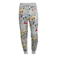 thumbnail image 2 of Disney Mickey and friends Men's All Over Print Poly Pant, 2 of 5