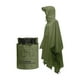 thumbnail image 1 of Chubasquero con capucha 3 en 1, ligero, portátil, para hombre y mujer Verde militar, 1 of 9
