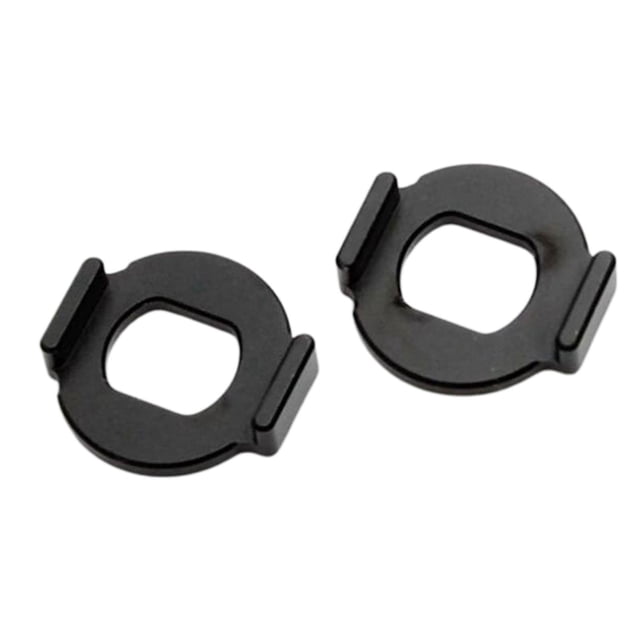 Soporte de distancia de aleación de aluminio de 2 piezas, juntas anticaídas para ruedas plegables s tempranas, juego de arandelas de repuesto Negro Macarena Espaciadores de eje de buje de bicicleta
