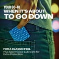 thumbnail image 4 of Trojan Original Plus Spermicide Latex Lubricated Condoms for Men, 12 Count, 4 of 12
