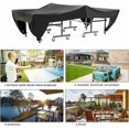 thumbnail image 5 of 1pc Waterproof And Dustproof Ping Pong Table Protective Cover Black 280 X 153 X 73cm(black), 5 of 5