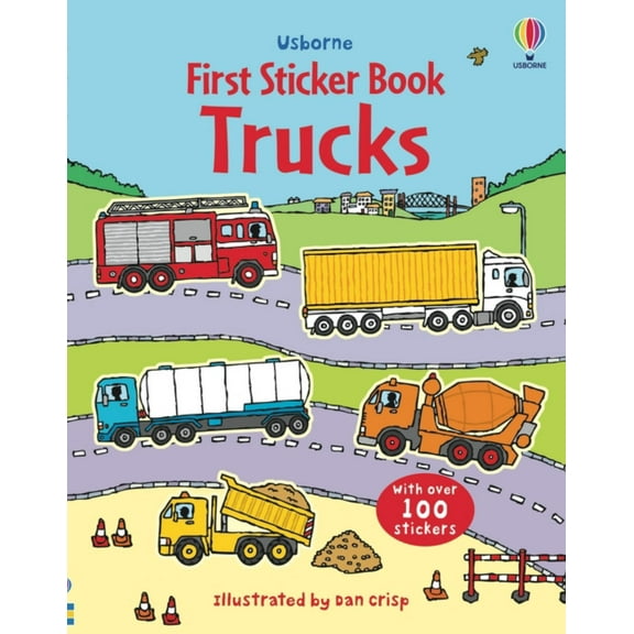 First Sticker Book Trucks (Paperback)