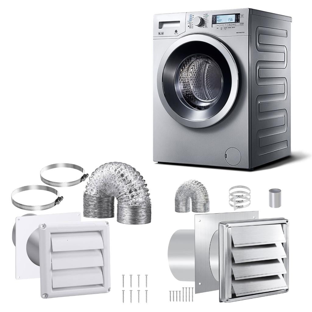 Ywmsfl Dryer Vent Kits Through Wall with Hose/Duct Connectors/Plate Wall Ducting Kits