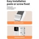 thumbnail image 4 of Smart Video Ring Doorbell Home Intercom, Smart Wireless Remote Video Doorbell, High-Definition Night Vision WiFi Charging Anti-Theft Doorbell, Two-Way, 4 of 5