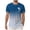 Blue, variant on enyan Cotton Breathable Short Sleeve Top Men's T Shirt Short Sleeve Cotton Blend T-Shirts Crew Neck Casual Summer Basic Tee Shirts (Sky Blue,M)