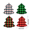 thumbnail image 2 of ZPAQI Glitter Hanging Christmas Tree Pendant Gifts Merry Christmas Door Sign Xmas, 2 of 6