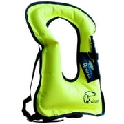 Rrtizan Children Portable Inflatable Jacket Snorkel Vest, Buoyancy Aid Swim Vest for Boys & Girls