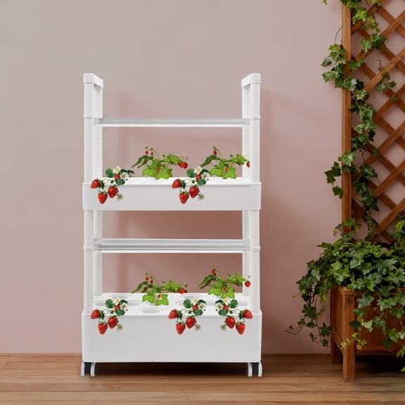 ToppiJoy  28 Pods Hydroponics Growing System Indoor Garden, Indoor Gardening System with LED Light, Hydroponics Growing System Kit, for Vegetable Fruit Herb