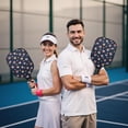thumbnail image 6 of Pickleball Paddles Set,Pioneer Flower Floral Print Pattern Fiberglass Surface Pickleball Racket Set with 2 Indoor Outdoor Pickleball Balls and Pickleball Bag,Pickle-ball Equipment, 6 of 6