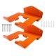 thumbnail image 1 of 2 piezas de colgador de hierba, ganchos de pared para garaje, almacenamiento de garaje de Metal, estante para cortacésped montado en la pared para, 1 of 9