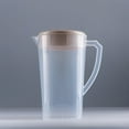 thumbnail image 7 of Wzzjkit Plastic Pitcher, Clear Water Pitcher with Lid, Fridge Jug, Shatterproof, Great for Iced Tea, Sangrias, Lemonade, Milk, Large Capacity Tea Pitcher 2.2L, 7 of 7