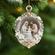 thumbnail image 2 of Adorno navideño redondo de la Natividad, adorno de la Virgen María con borde de perla, lirio y cristal, decoración para árbol de Navidad, decoración católica/cristiana, adornos navideños del nacimien, 2 of 4