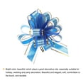 thumbnail image 4 of 20pcs 9" Extra Large Pull Bow Gift Wrapping Bows Ribbon Organza for Wedding Baskets, Blue/Pink/Burgundy Red/White, 4 of 6