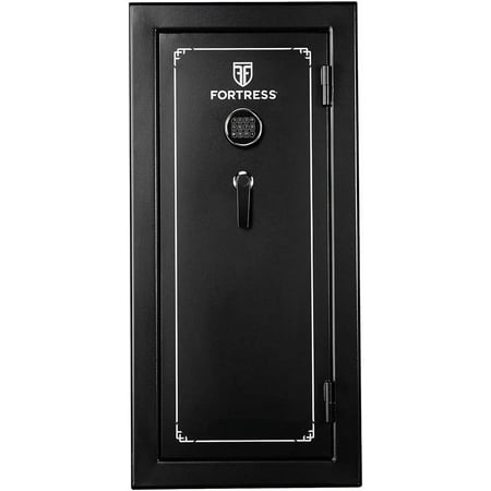 UPC: 0852368006749 | Fortress 24 Gun Fire Safe with Electronic Lock  Black 24EBF