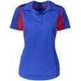 thumbnail image 4 of Holloway Sportswear M Womens Integrate Polo Royal/Scarlet 222747, 4 of 5