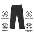 thumbnail image 2 of Boy's Flat Front School Uniform Pants, 2 of 5