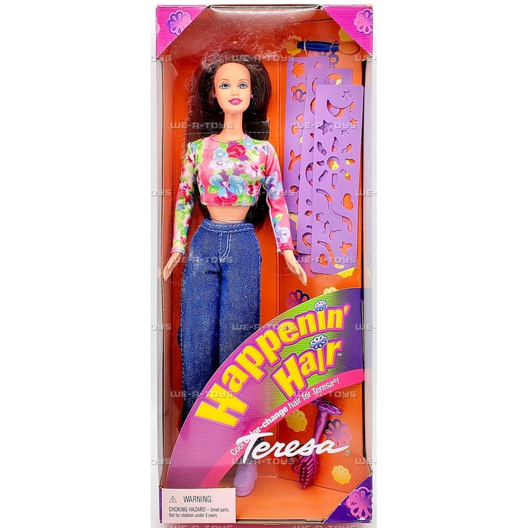 Happenin' Hair Teresa Doll 2000 Mattel 29074 - Walmart.com