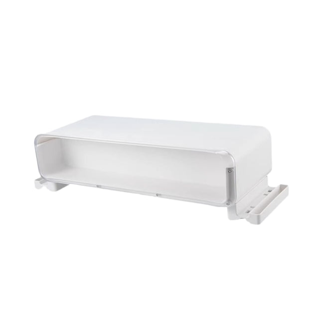 Elevador de pantalla de computadora con cajón, soporte de pantalla a prueba de humedad con luces, caja de exhibición ergonómica, estante de escritorio 56 x 216 x 137 cm