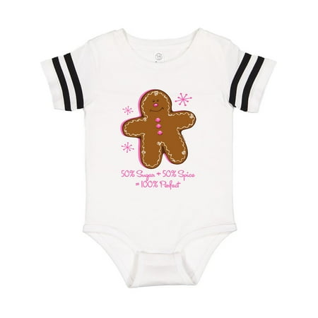 

Inktastic Sugar & Spice Gingerbread Gift Baby Girl Bodysuit