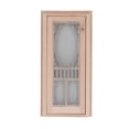 thumbnail image 4 of Toys for Kids 3+ Doll House Screen Door Birch 1:12 Mini Natural Finish Doll Accessories Furniture Model for DIY, 4 of 21