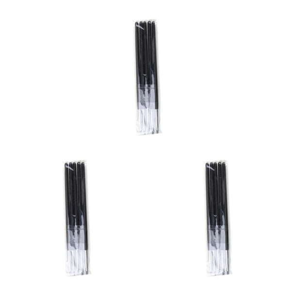sweethay Juego de 5 unidades de bolígrafos para esculpir arcilla de 3/5/8mm, bolígrafos exquisitos para decoración de uñas, resistentes al negro rojo oscuro 3 mm 3Conjunto