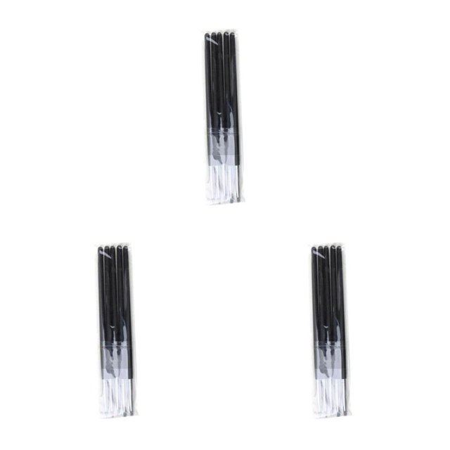 Vogacara Juego de 5 unidades de bolígrafo para esculpir arcilla, exquisito y práctico lápiz para decoración de uñas, herramienta de elaboración de negro rojo oscuro 3 mm 3piezas Vogacara CBP003037