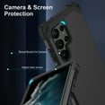 thumbnail image 6 of Dteck for Samsung Galaxy S23 Ultra Case with Screen Protector Soft Film, Shockproof Rugged Full-Body Hybrid Bumper Protective Cover for Samsung Galaxy S23 Ultra 5G 6.8 Inch,Black, 6 of 8