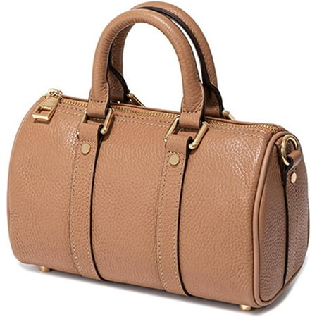 MAOYA Women s Top Handle Satchel Bag Genuine Leather Designer Boston Bag Classic Crossbody Shoulder Bag Retro Handbag Purse