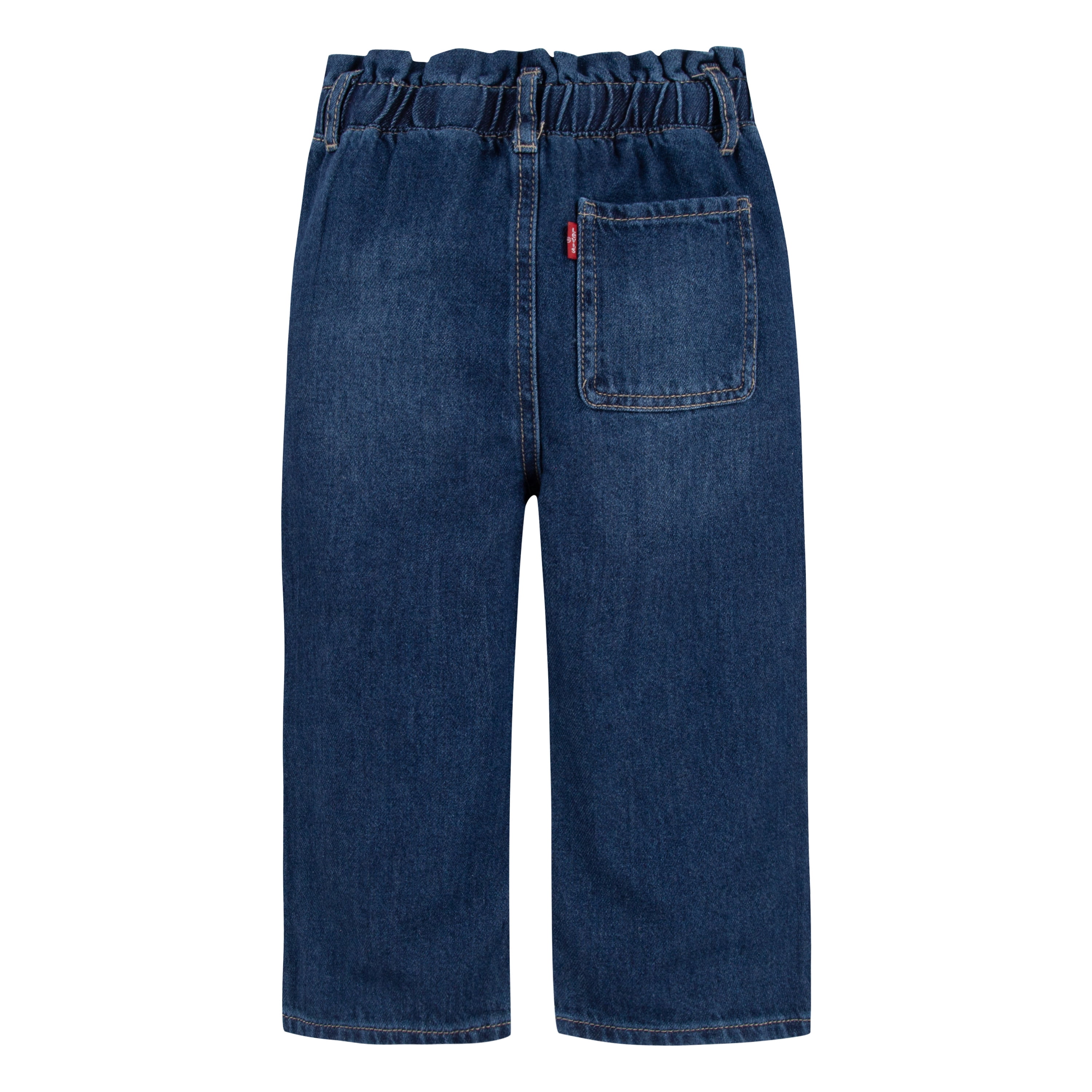 Levi's Girls Toddler Wide Leg Paperbag Jean, Sizes 2T-4T