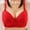 Red, variant on Amzcrzy Bras for Women Push Up Bra Woman's Solid Color Comfortable Hollow Out Perspective Bra Underwear No Rims Wireless Bras for Women Womens Bras Bralettes for Women