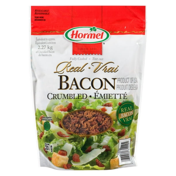 Vrai bacon émietté de Hormel