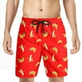 Men's Bathing Suits Funny Swim Trunks Swim Trunks Long Shorts for Men