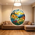 thumbnail image 3 of Acrylic Jigsaw Puzzle Suncatcher, Suncatcher Puzzle, 83 Pieces Acrylic Puzzle Window Hanging, Colorful Stained Glass Acrylic Sun Catcher Decor, for Women Mom, 3 of 6