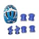 thumbnail image 3 of Kit de 7 cascos de bicicleta para niños, gorro de bicicleta para patinaje sobre ruedas, deportes de patinaje Azul profundo, 3 of 8