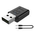 thumbnail image 2 of USB 5.0 Transmisor Receptor Adaptador de sonido Inalámbrico para Ordenador, Laptop, CD, MP3, Teléfono Inteligente Hugo Adaptador USB, 2 of 9