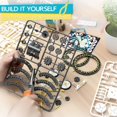 thumbnail image 4 of 13-en-1 Educación Solar Robot Kit Juguetes -DIY Construcción Ciencia Experimento Juguetes para niños, Aprendizaje Ciencia Niños Niñas Juguetes para regalo de cumpleaños Xemadio FLD-4614, 4 of 9