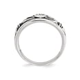 thumbnail image 3 of Ladies Antiqued Claddagh Ring in Sterling Silver, 3 of 4
