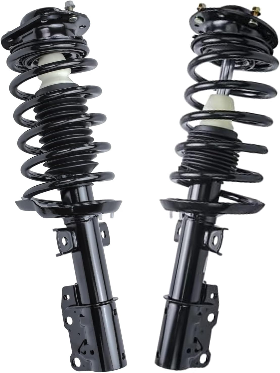 Detroit Axle - 12pc Front End Suspension Kit for 2006 2007 2011 Chevy HHR 2005 Cobalt, 2 Lower Control Arms with Ball Joint 2 Struts with Coil Springs 4 Inner Outer Tie Rods 2 Sway Bars 2 Boots