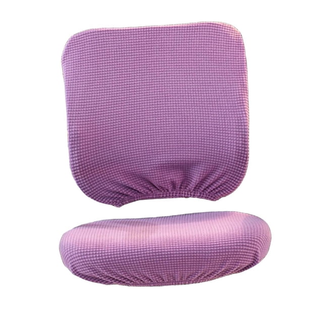 Funda elástica extraíble Macarena para silla de ordenador de oficina púrpura