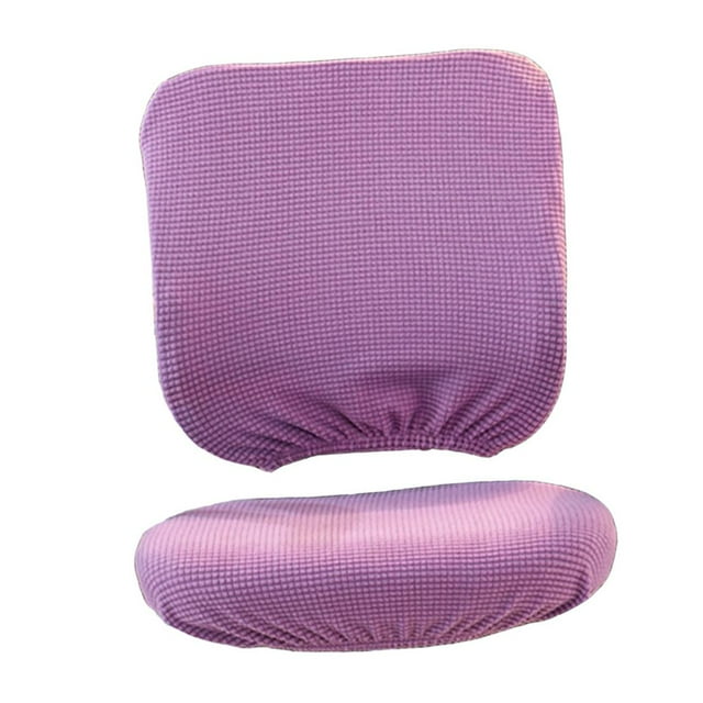 Funda elástica extraíble Macarena para silla de ordenador de oficina púrpura