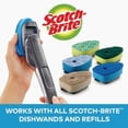 thumbnail image 2 of 2X - Scotch-Brite Blue Non-Scratch Dishwand, 2 of 2