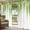 Green, variant on Outdoor Curtains for Patio Waterproof, Green Outdoor Privacy Panels Grommet, Summer Botanical Leaves Watercolor Blackout Outside Curtains for Porch/Cabana/Pergola/Gazebo 54"x84", 2 Panels
