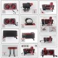 thumbnail image 1 of Water Cooling Set, Low Noise Easy To Install G1/4in Thread 18 Flat Tubes CPU Heat Dissipation Kit  for Laptop Computer, 1 of 8