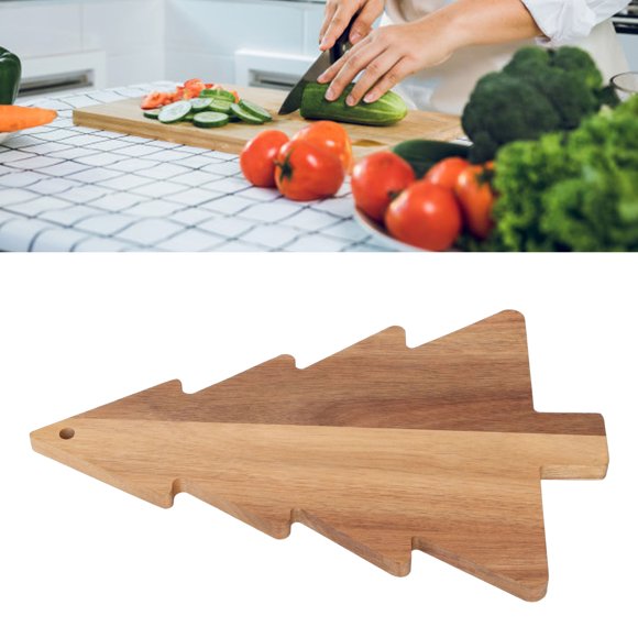 Xmas Tree Food Platter, Simple Xmas Tree Serving Tray for Homes