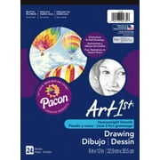 Art1st Drawing Pad, Heavyweight, 9" x 12", 24 Sheets, Acid-Free