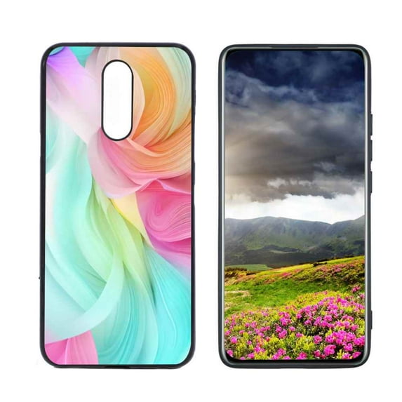 Abstract-colorful-1 Phone Case, Degined for Harmony 3 Case Men Women, Flexible Silicone Shockproof Case for Harmony 3
