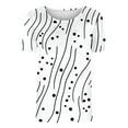 thumbnail image 4 of T Shirts for Women Women's Casual and Fashionable Printed T-Shirt with Round Neck and Short Sleeved, 4 of 4