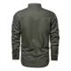 thumbnail image 2 of A Camisa Cargo Militar Con Botones De Manga Larga For Hombre, 2 of 8